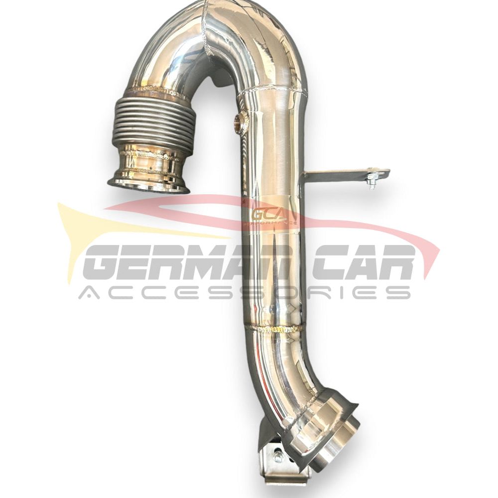 2017 + Mercedes S-Class Downpipe | W222/W223 No Heat Shield / Racing (No Cat) Front Race Pipes